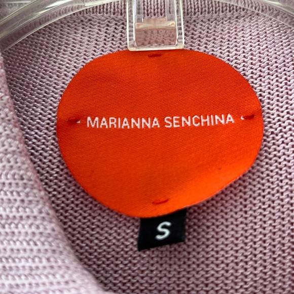 FLAWED marianna senchina | knit top Polo styling cotton / viscose - Picture 3 of 10